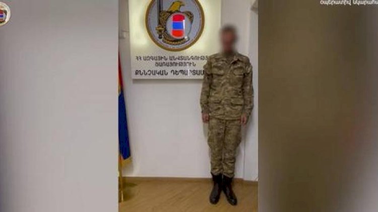 “Votsap” vasitəsilə xaricə məlumat ötürən erməni casus saxlanıldı