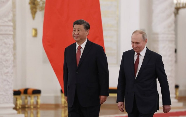 Putinlə Cinpinin 6 saatlıq görüşü başa çatdı - Yenilənib