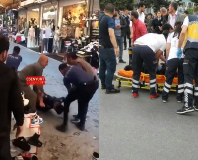 Kapalıçarşıda silahlı insident: Biri polis olmaqla altı nəfər yaralandı - VİDEO
