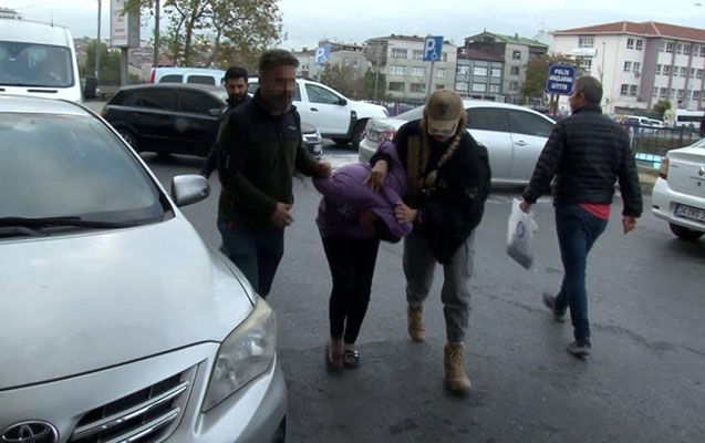 Teraktda şübhəli bilinən qadın belə saxlanıldı - Video