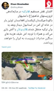 İran hökumətinə bağlı media trolunun Azərbaycan və Türkiyəyə qarşı təxribatları səngimir