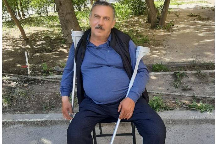 Birinci Qarabağ əlili etirazçı qazilərə SƏSLƏNDİ