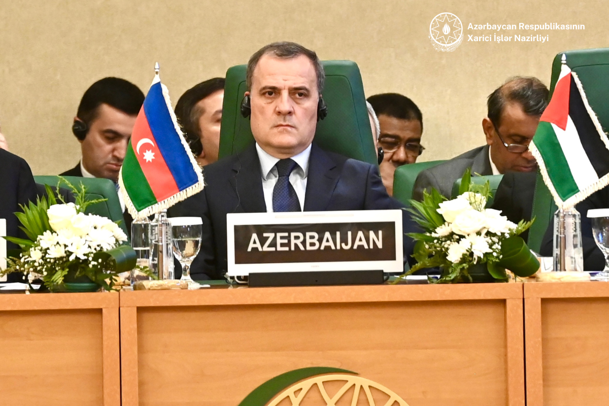 "Azərbaycan Fələstin xalqının dövlətçilik mübarizəsini dəstəkləyir" - Ceyhun Bayramov