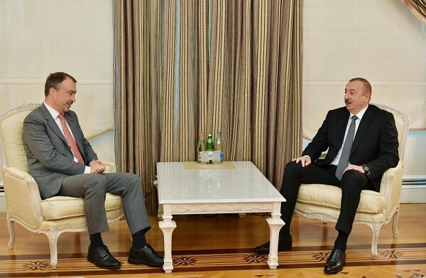 İlham Əliyev Toivo Klaarı qəbul etdi