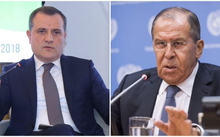 Lavrov Bayramovla Qarabağdakı vəziyyəti müzakirə etdi