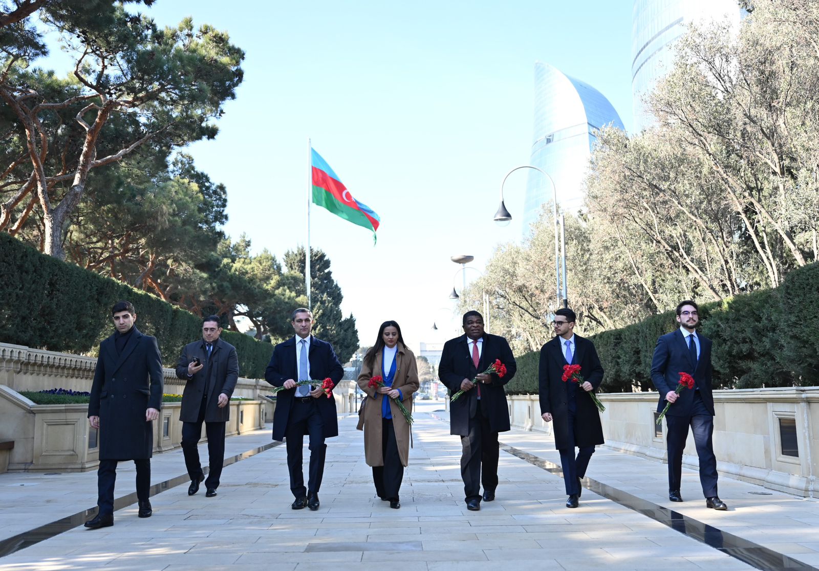 Parlamentlərarası İttifaqın nümayəndə heyətinin Şəhidlər xiyabanına ziyarəti baş tutdu 