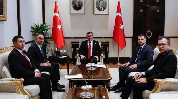 Səfirimiz Türkiyənin vitse-prezidenti ilə görüşdü