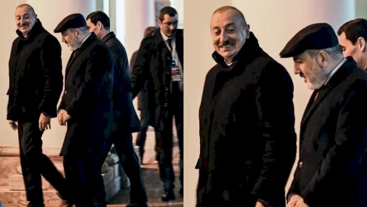 Paşinyanla görüşdə Əliyevin üzünü güldürən məqam – DETALLAR