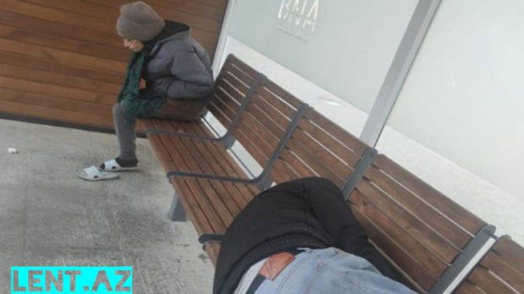 Bakıda narkomanlar dayanacağı sığınacağa çevirdi