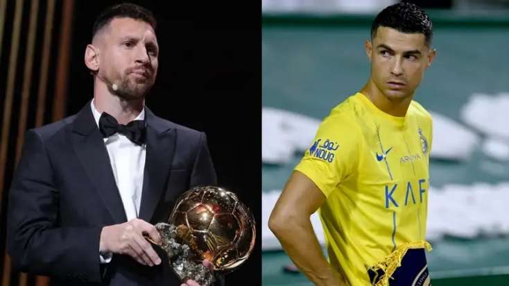 Ronaldo Messinin "Qızıl top" qazanmasına qəribə reaksiya verdi - FOTO