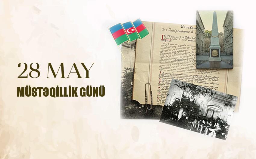 Azərbaycanda Müstəqillik Günüdür