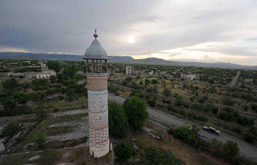Ağdamda partlayış səsləri eşidilir