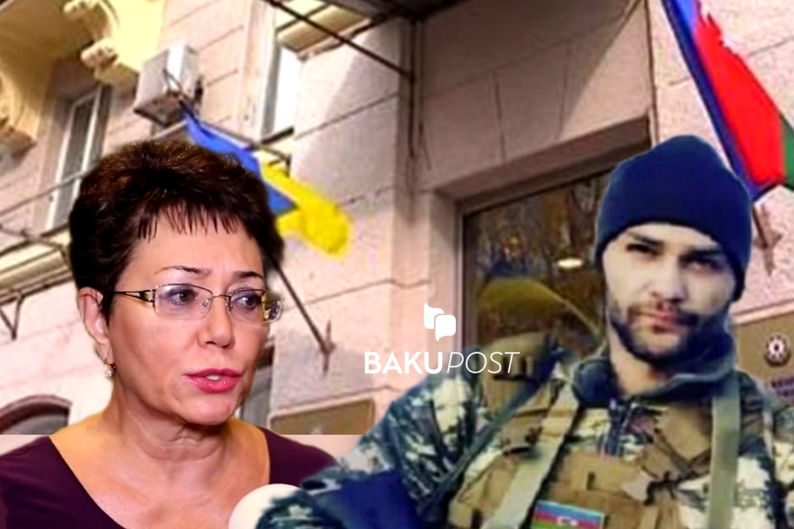 Elmira Axundova qazinin ailəsini səfirliyə buraxmadı - Kiyevdə utancverici olay - VİDEO