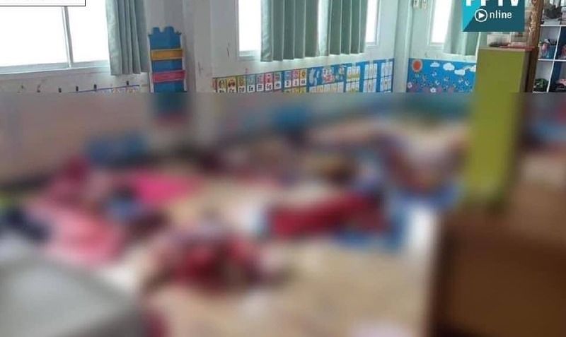 Uşaq bağçasında dəhşət: 22-si uşaq olmaqla 34 nəfər öldü - FOTO