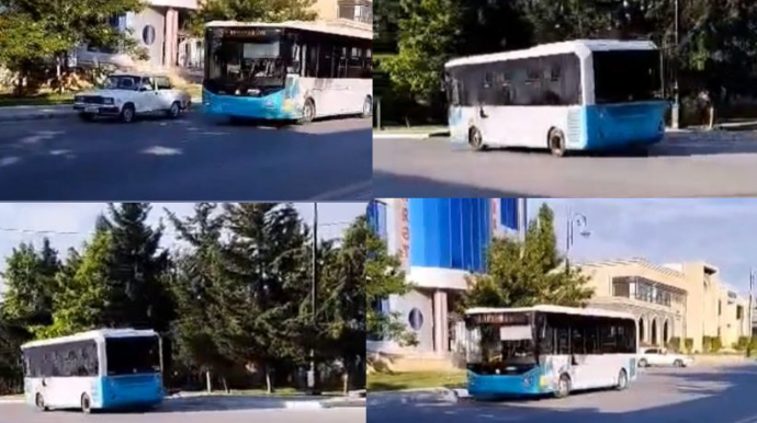 Avtobuslar radara və kameraya düşməmək üçün nömrəsiz işləyir – DYP hara baxır? – VİDEO