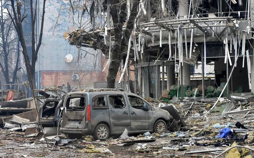 Rusiya ordusu Xersonu bombalayıb - 2 mülki şəxs həlak olub