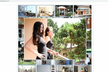 Azərbaycanda yarıçılpaq qızlarla özünü reklam edən sanatoriya - FOTO