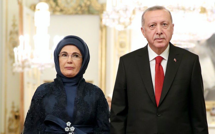 Ərdoğan və xanımı səs verdi