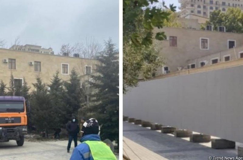 Əvvəl ağacları çıxardılar, sonra özəlləşdirdilər, indi də obyekt tikirlər - Bakının mərkəzində...