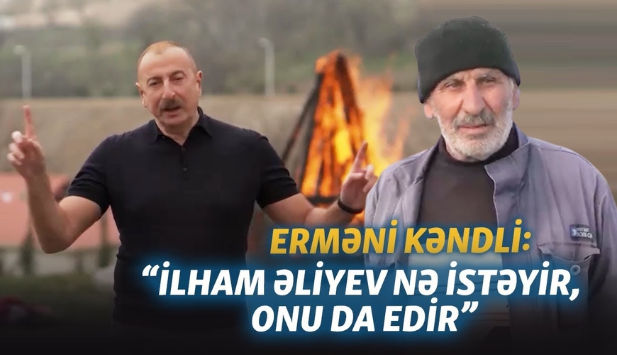 Erməni kəndlilər Laçın dəhlizi haqda: "Əliyev nə istəyirsə, edir!" - VİDEO