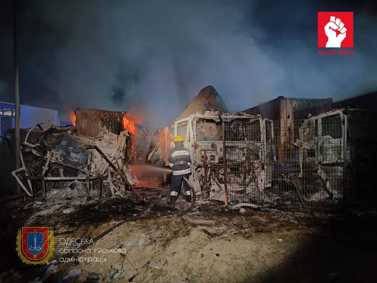 İran dronları Odessanı hədəfə alıb