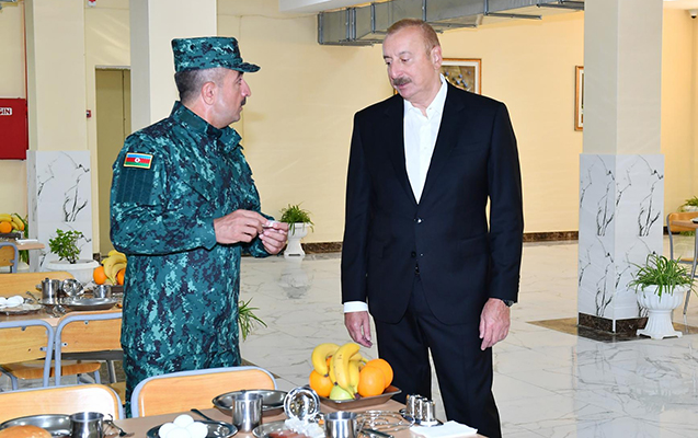 Elçin Quliyev Prezidentə raport verdi - Fotolar