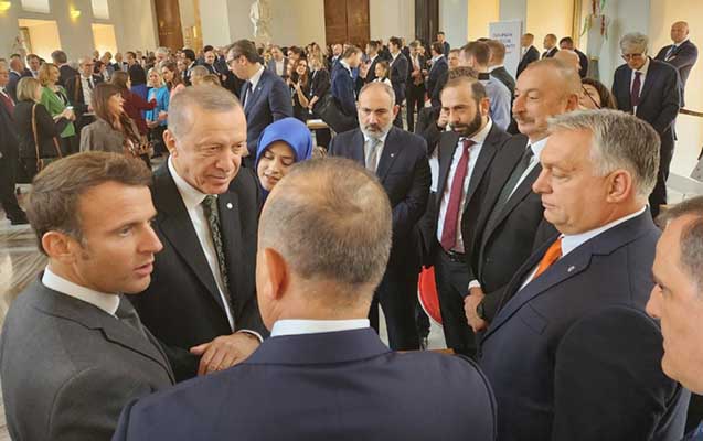 Paşinyan söhbətə “fransız qaldı”... - Video