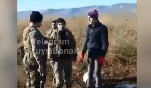 Ermənilər Ordumuzun formasını geyindi, kəndə girdi... – Video