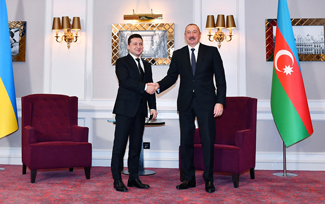 Zelenski İlham Əliyevə təşəkkür etdi