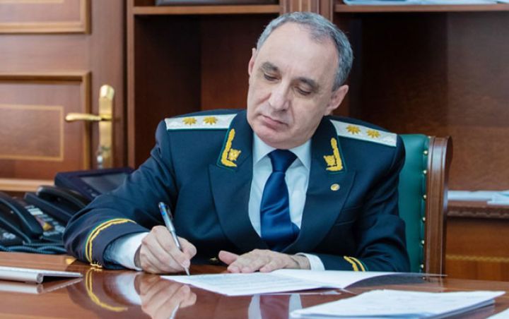 1 nəfər prokurorluq orqanlarından xaric edildi