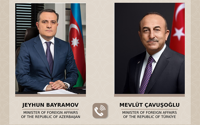 Ceyhun Bayramov Mövlud Çavuşoğlu ilə danışıb - Seçkilərlə bağlı təbriklərini çatdırıb