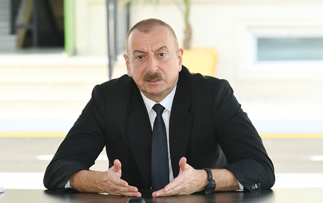 Prezident minalardan təmizlənmiş ərazinin sahəsini AÇIQLADI