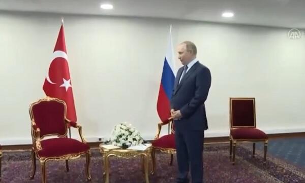 Ərdoğan gecikdi, Putin gözləməyə məcbur oldu – Video