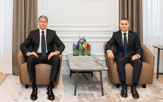 Vilayət Eyvazov Sergey Diyakonu ilə görüşdü