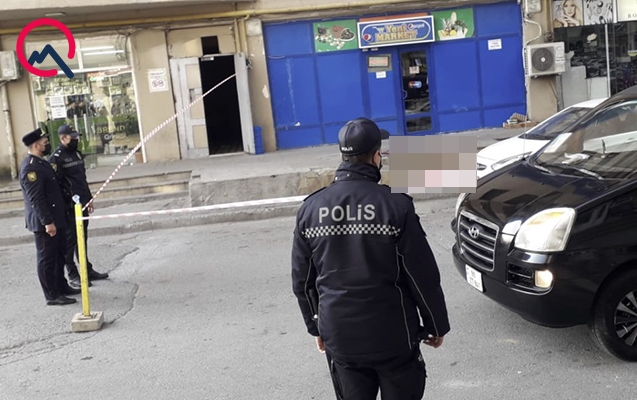 Bakıda qadın özünü binadan ataraq öldürdü - Foto