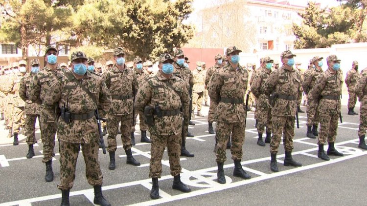 DİN və Daxili Qoşunların hərbçilərinə “Müharibə veteranı“ adı verildi