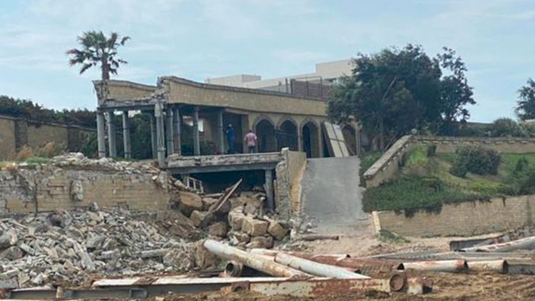 Bakıda məmurların qanunsuz tikililərinin söküntüsü başladı