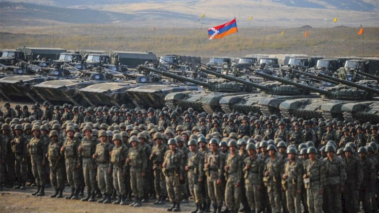 Ermənilərin zirehli texnikası Qarabağdan çıxarılır