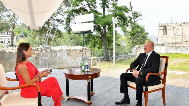 İlham Əliyev: Həyatımda ilk dəfədir ki, mənə bu sual verilir