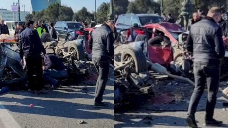 Dəhşətli qəzada vəfat edən “Toyota Prius”un sürücüsünün FOTOLARI