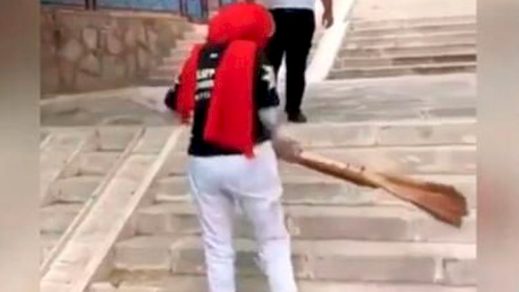 Vasif Talıbov hansı xalq artistinə küçələri süpürtdürdü?- Video