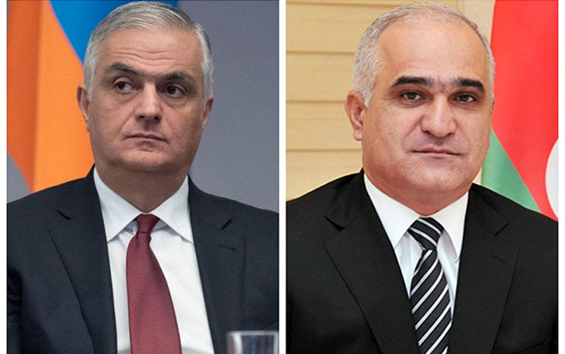 Şahin Mustafayev Qriqoryanla sərhədin bu hissəsində görüşüb