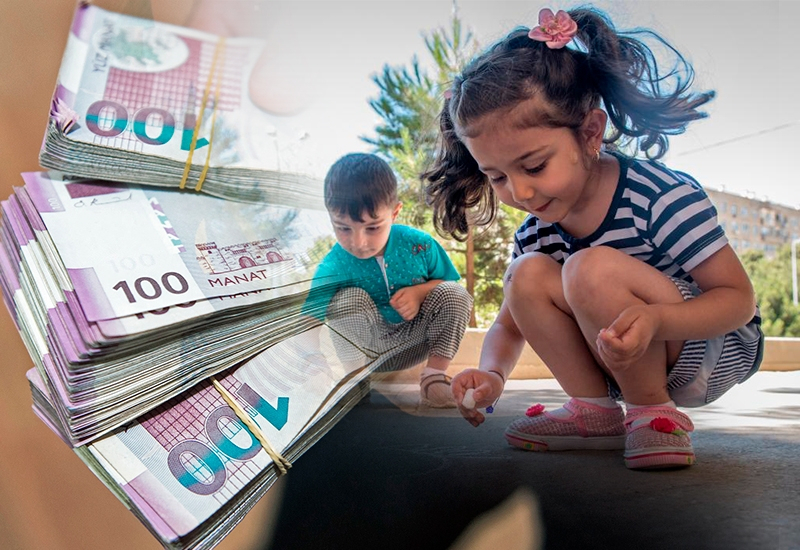 Bu ailələrin uşaqlarına 120 manat AYLIQ ÖDƏNİŞ EDİLİR 