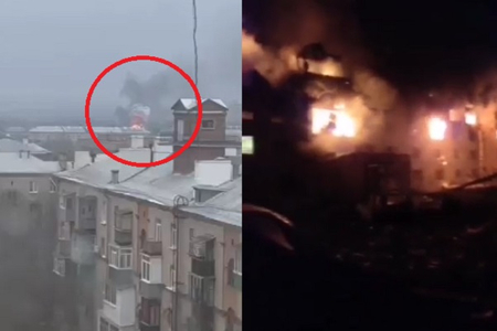 Ukrayna ordusu Xarkovda Rusiya ilə sərhədə çatdı: Zelenskiyə raport verildi - FOTO