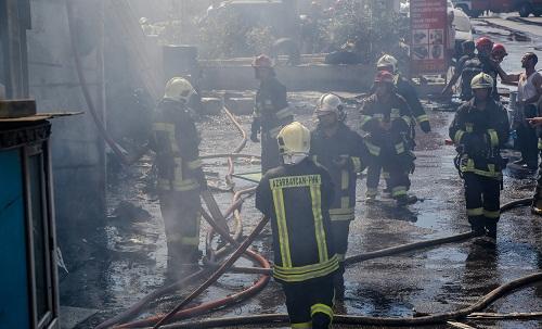 Bakıda yaşayış evinin qazanxanasında partlayış - Video