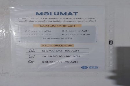Bahalaşmaya AYNA-dan ABSURD BƏHANƏ - "Xərcimiz çoxdur..."
