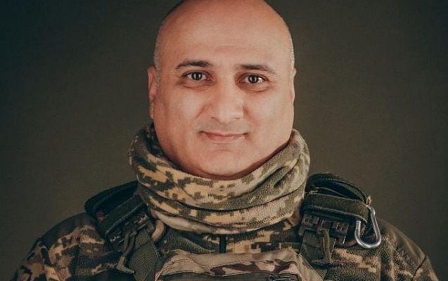 Ukraynada daha bir azərbaycanlı hərbçi öldü - Fotolar