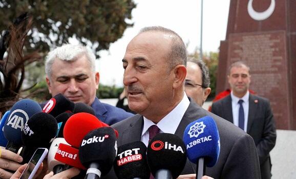 Fransaya demişik ki, Azərbaycan... - Çavuşoğlu