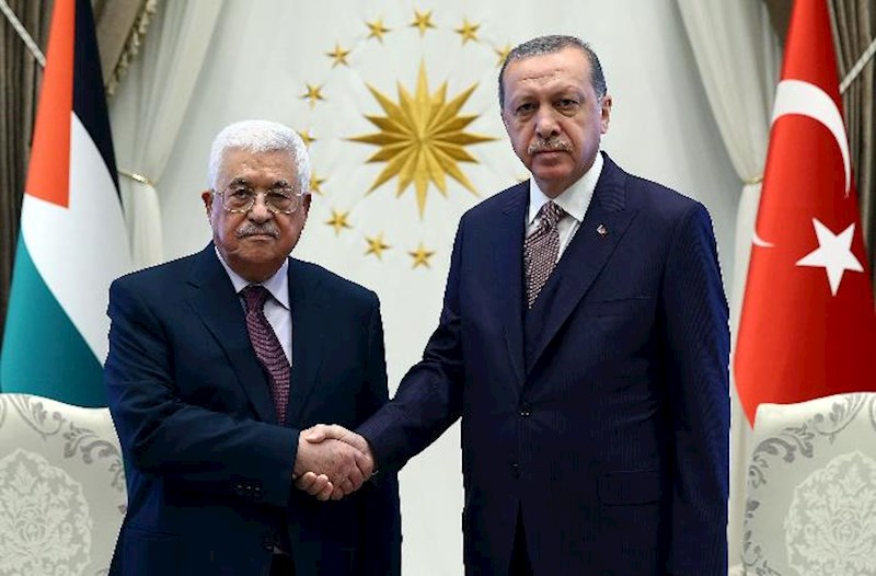 Ərdoğan Mahmud Abbasla telefonla danışdı