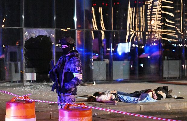"Krokus" terroru: daha bir dəhşətli görüntü yayıldı - VİDEO